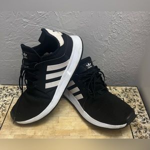 Mens 
 Running Shoes | Adidas
 Black / White..men’s size 11